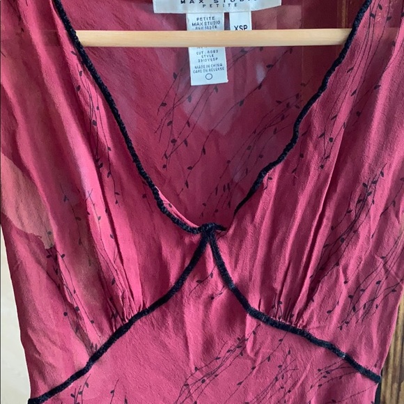 Max Studio Sheer Dress - Picture 4 of 6